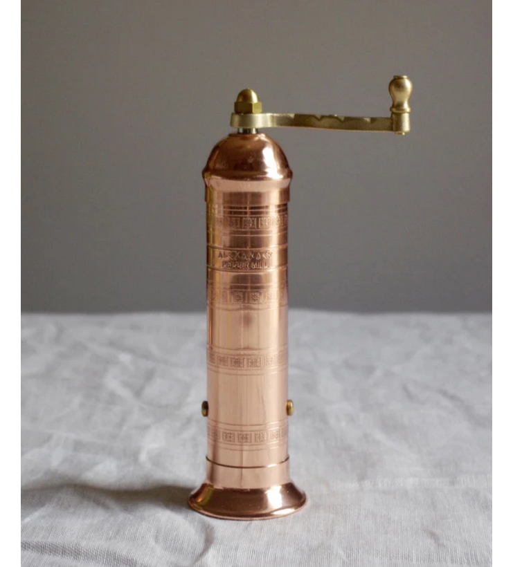 Copper Pepper Mill - Small - Preorder for August Delivery - FrenchWillow