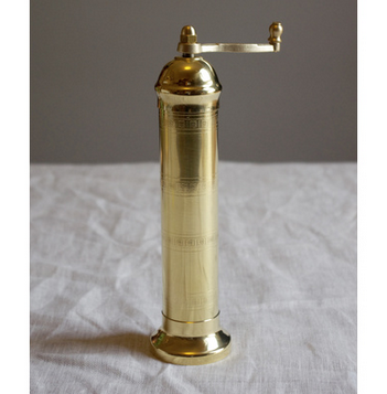 Brass Salt Mill - Large - Preorder for August Delivery - FrenchWillow