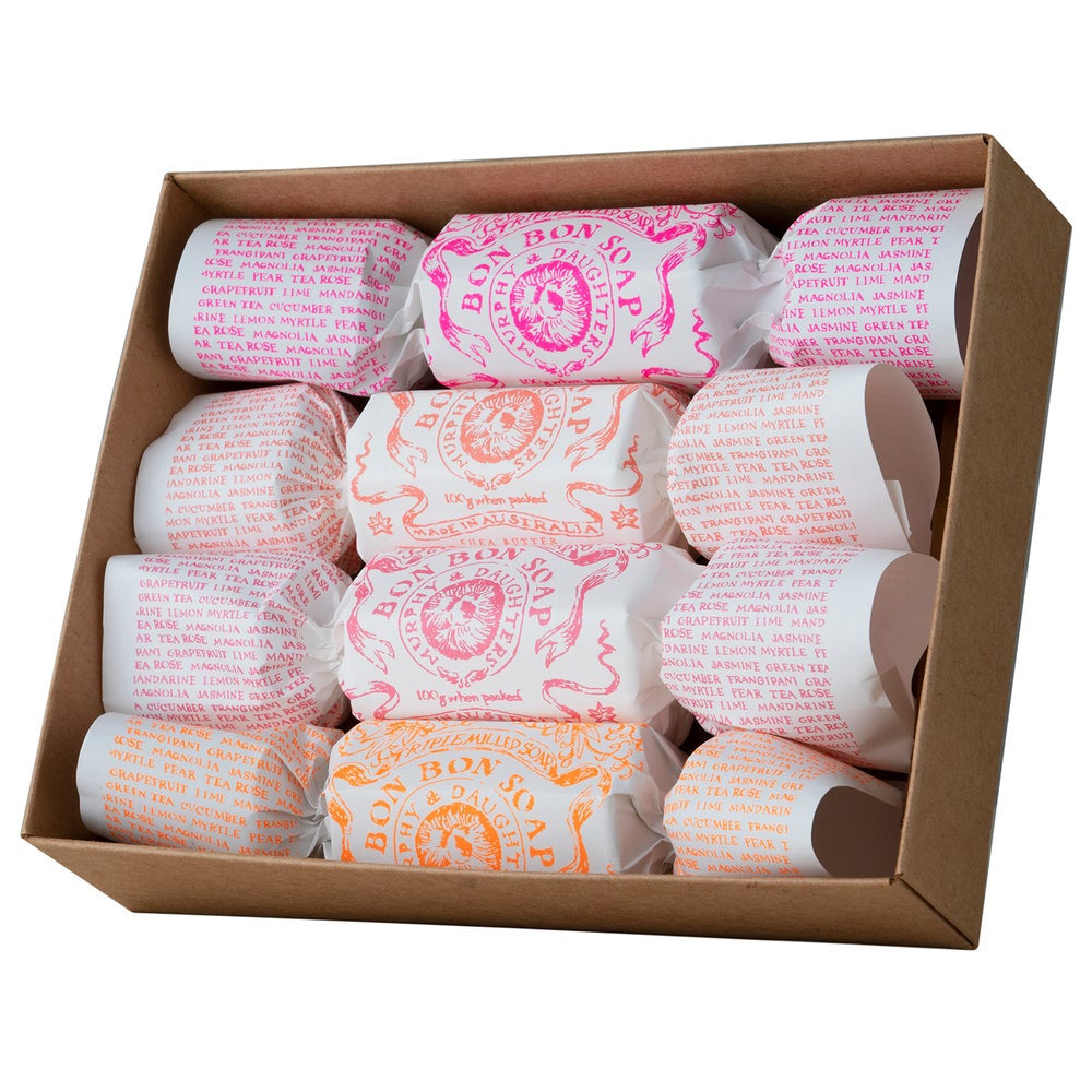 Bon Bon Soap Gift Box - Warm Colours 4 pack - FrenchWillow