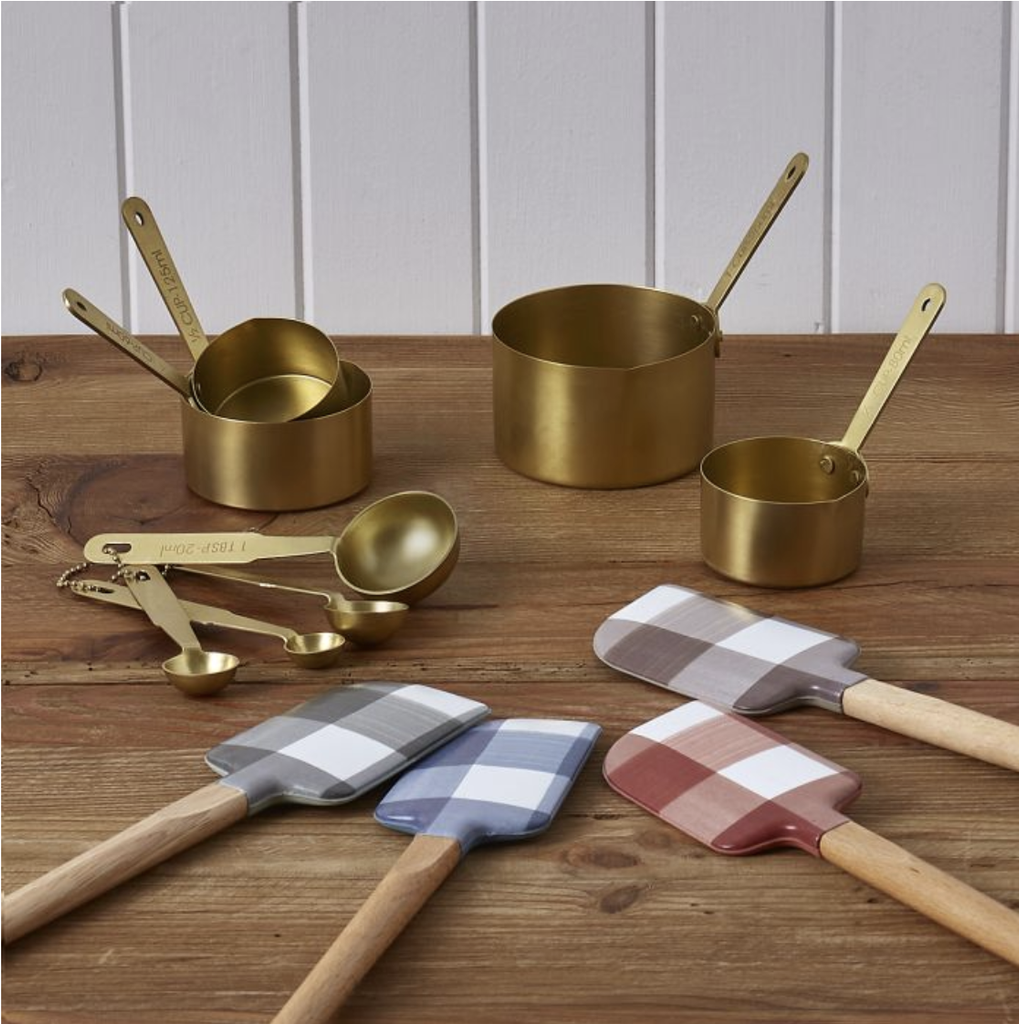 Brass Measuring Spoon Set - FrenchWillow