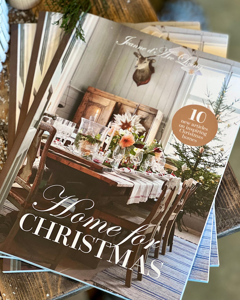 Jeanne d’Arc Living Magazine –  Home for Christmas 2023 - FrenchWillow