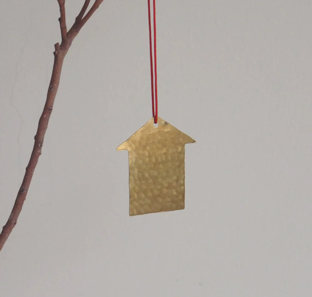 Brass House Hanging Decoration