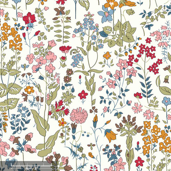 * PRE-ORDER Liberty Tana Lawn - Field Flowers B (50cm fabric) - FrenchWillow
