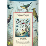 Cavallini Vintage Puzzle 1000pc - Audubon Birds Jigsaw - FrenchWillow