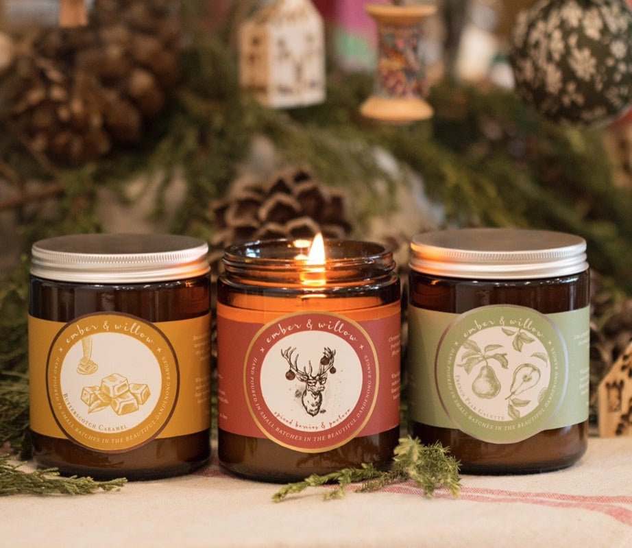 Butterscotch Caramel Candle - FrenchWillow