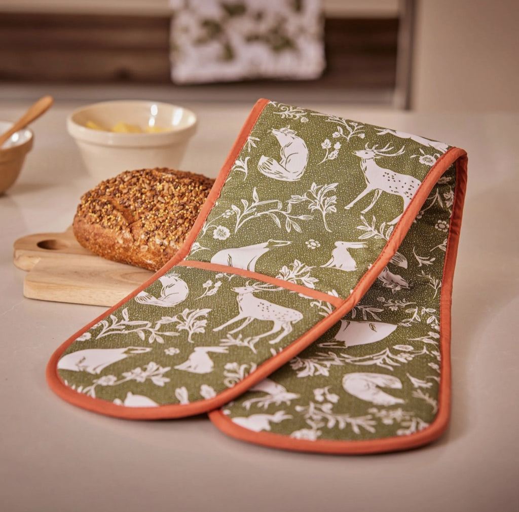 Woodland Double Oven Glove - FrenchWillow