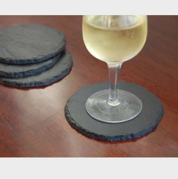 Slate Coasters - Set of 4 - FrenchWillow