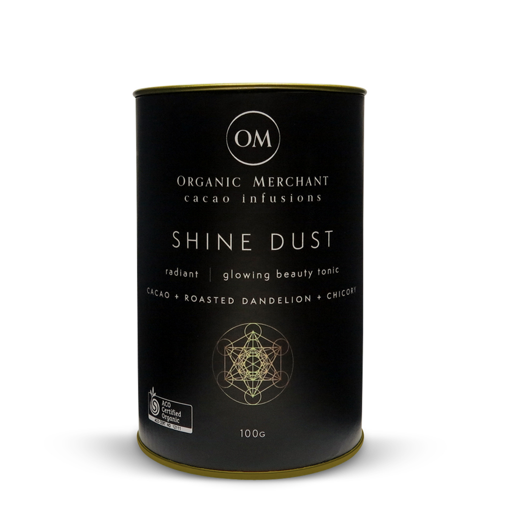 Shine Dust - Radiant Cacao, Dandelion & Chicory - FrenchWillow
