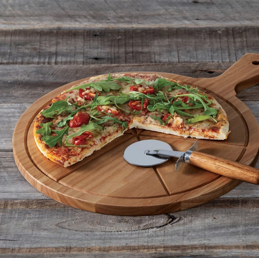 Pizza Board & Wheel Set - FrenchWillow