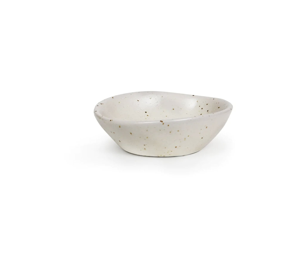 Speckled Stoneware Dish - Mini - FrenchWillow