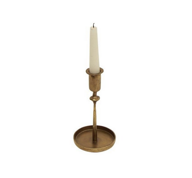 Taper Iron  Candle Holder - Gold - FrenchWillow