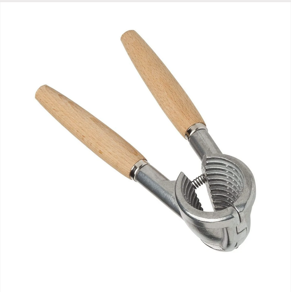 Nut Cracker - Metal with Wood Handles - FrenchWillow