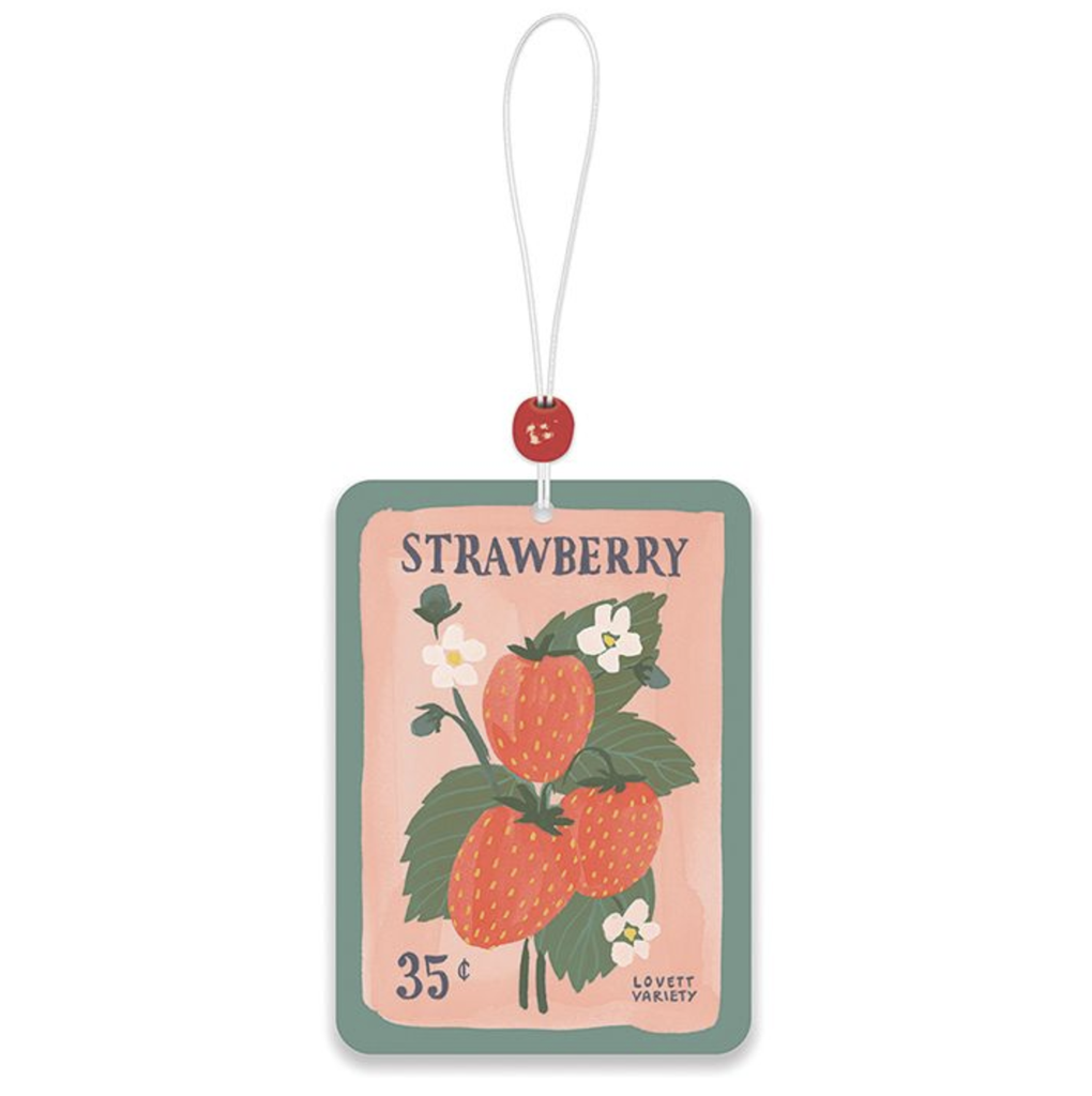 Strawberry Seed Air Freshener - Pack of 2 - FrenchWillow