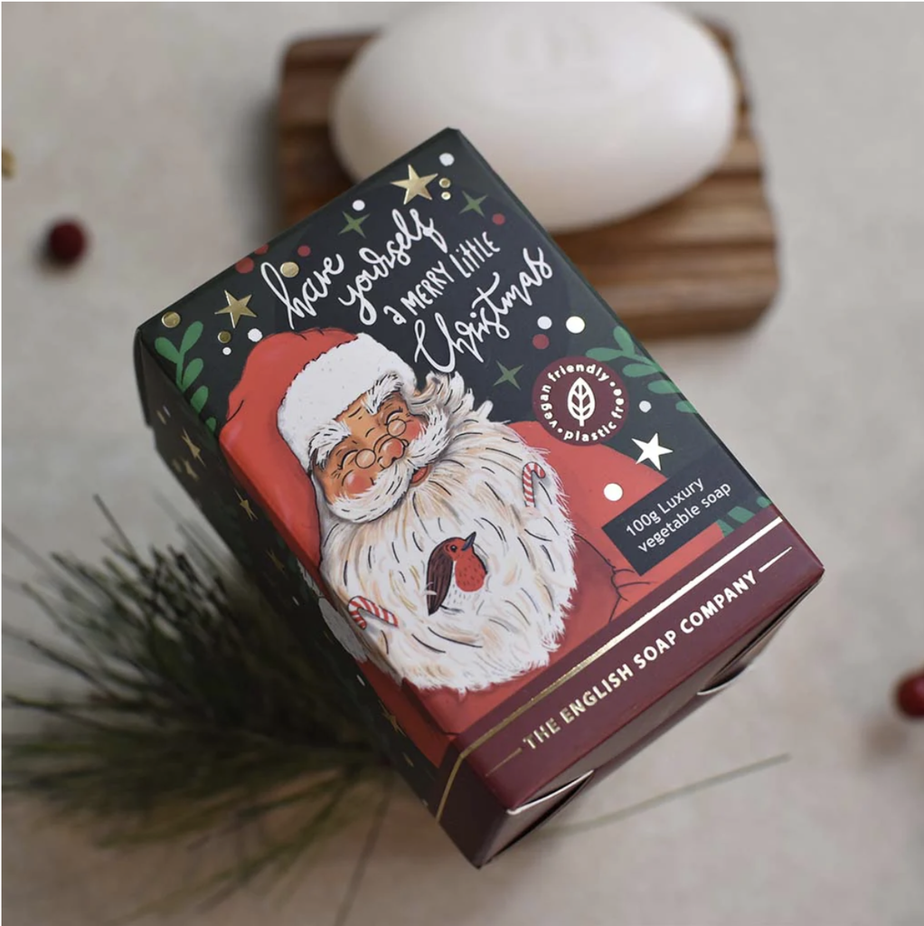 Christmas Collection: Santa Soap Bar 100g - FrenchWillow