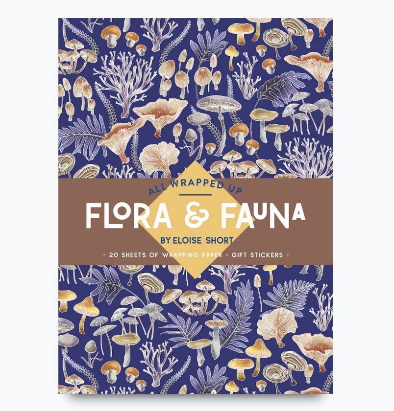 Flora & Fauna - All Wrapped Up - Wrapping Paper Book - FrenchWillow