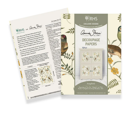 RHS Decoupage Paper - Songbirds - FrenchWillow