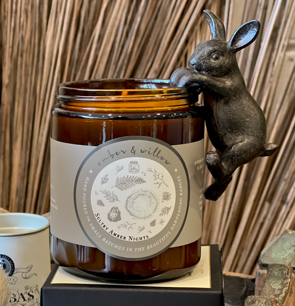 Sultry Amber Nights Candle - FrenchWillow