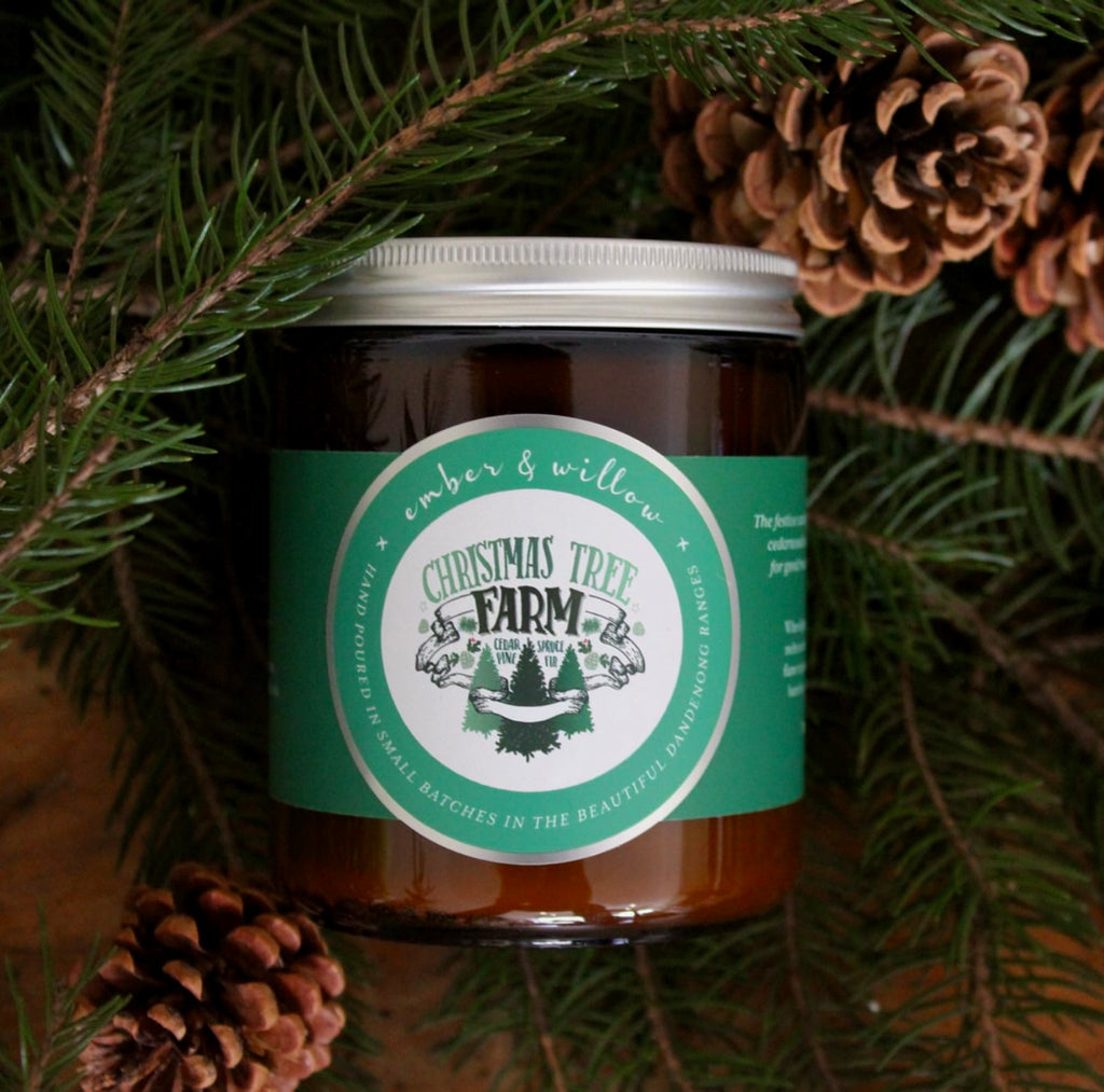 Christmas Tree Farm Candle - FrenchWillow